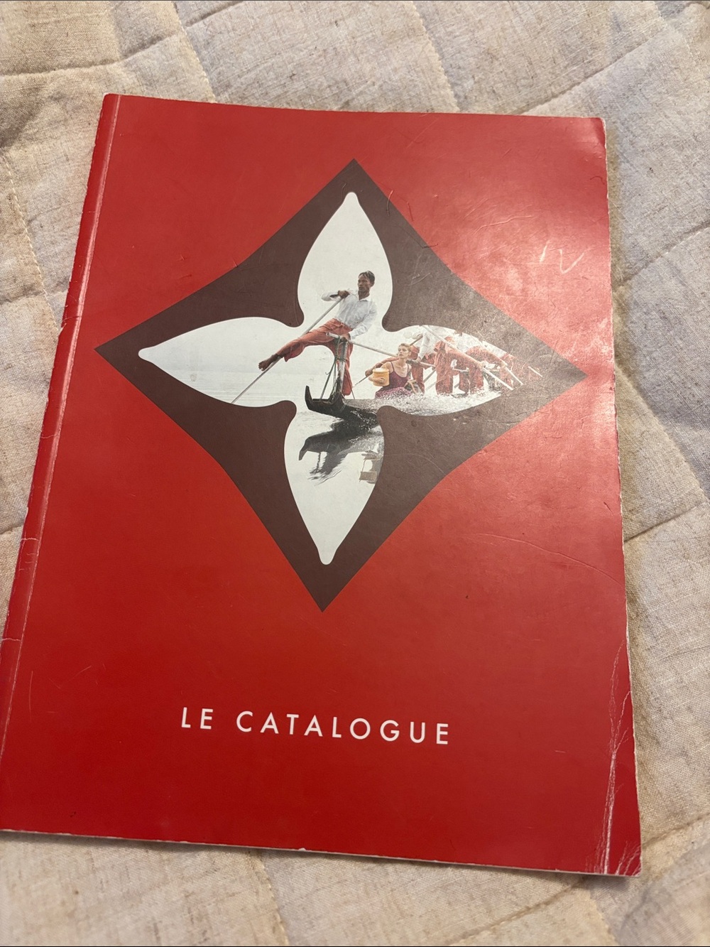 Louis Vuitton Red 'Le Catalogue' Decorative Book 1999 2009